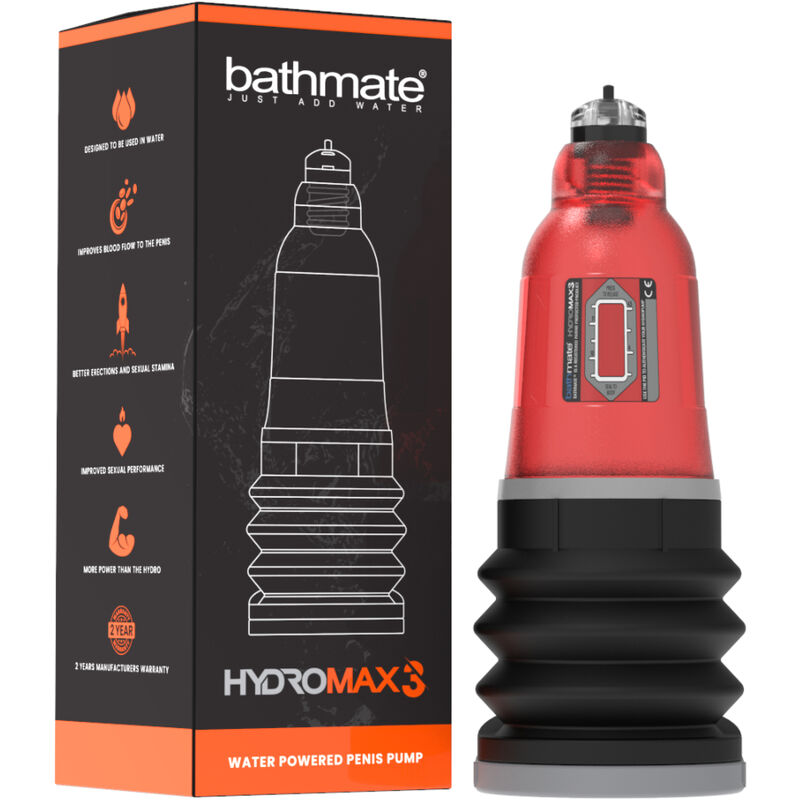 BATHMATE - HYDROMAX 3 ROJO - Kanerotika SL