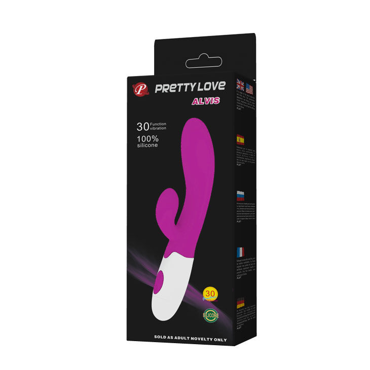 PRETTY LOVE - FLIRTATION VIBRADOR CON ESTIMULADOR CLITORIS ALVIS - Kanerotika SL