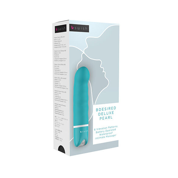 B SWISH - BDESIRED DELUXE PEARL VIBRATOR JADE - Kanerotika SL