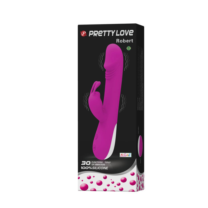 PRETTY LOVE - FLIRTATION VIBRADOR CON ESTIMULADOR CLITORIS ROBERT - Kanerotika SL