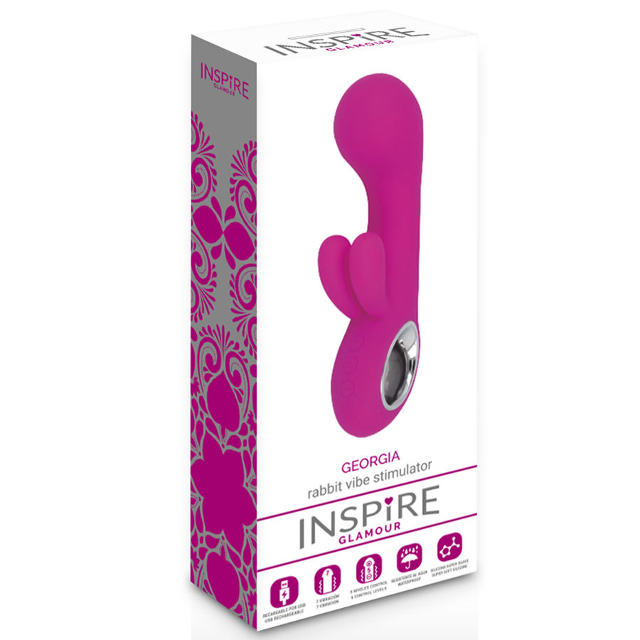 INSPIRE GLAMOUR - GEORGIA VIBRADOR LILA - Kanerotika SL