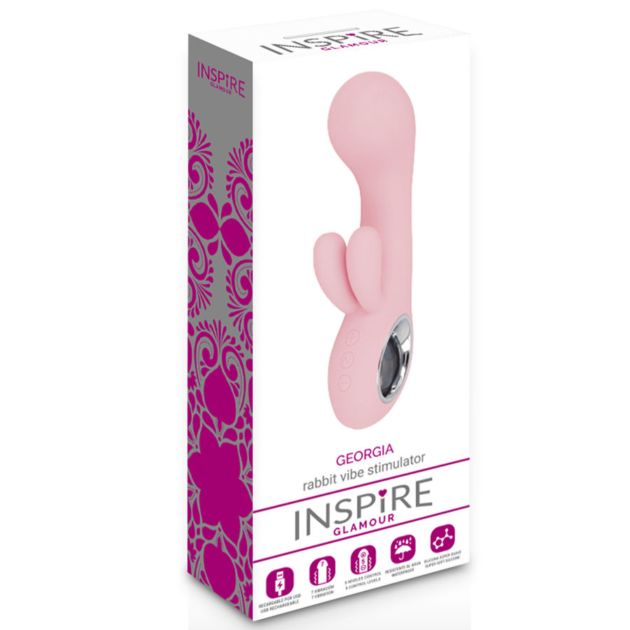 INSPIRE GLAMOUR - GEORGIA VIBRADOR ROSA - Kanerotika SL