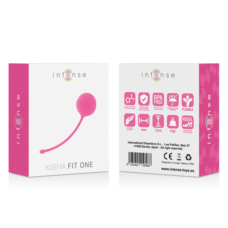 INTENSE - KISHA FIT ONE SILICONE KEGEL FUCHSIA - Kanerotika SL