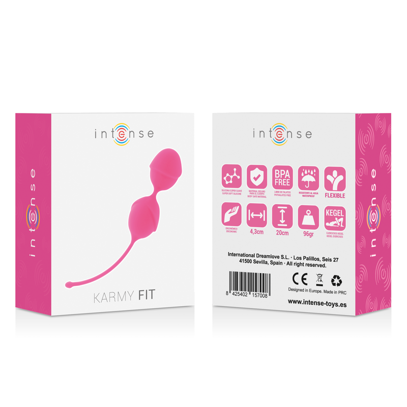 INTENSE - KARMY FIT KEGEL SILICONE FUCSIA - Kanerotika SL