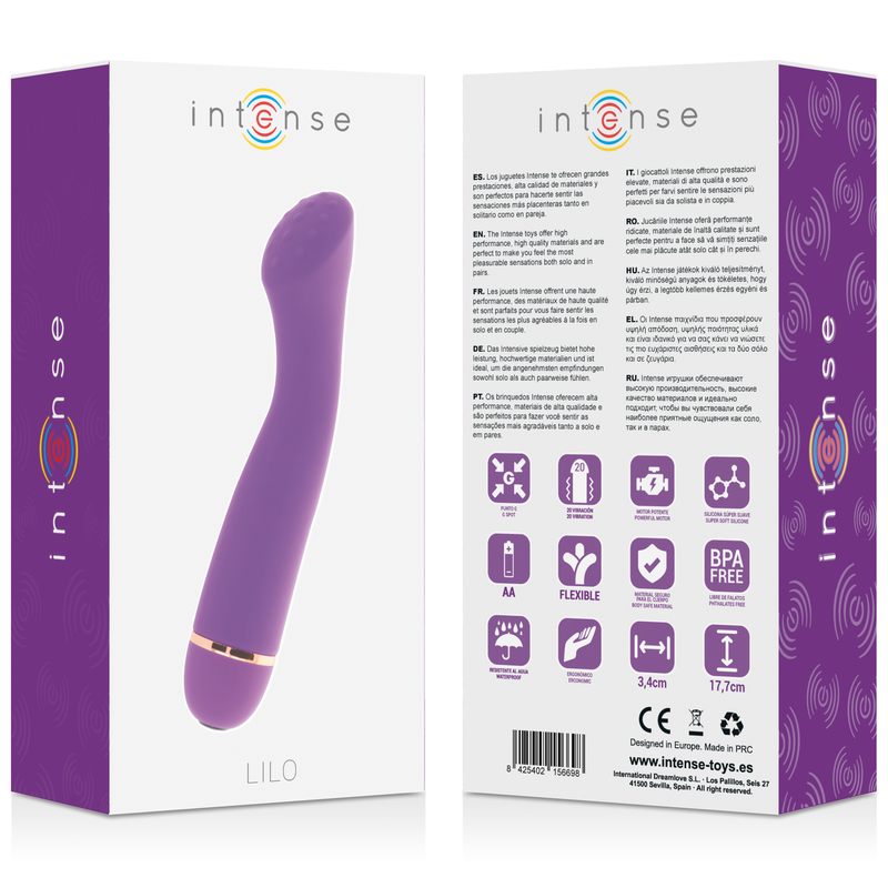 INTENSE - LILO 20 SPEEDS SILICONE LILA - Kanerotika SL