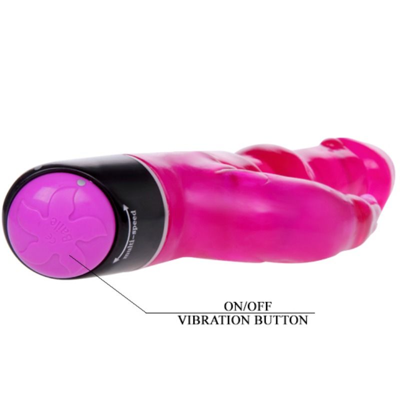 BAILE - WAVES OF PLEASURE FANTASY VIBRADOR CON RABBIT 23 CM - Kanerotika SL