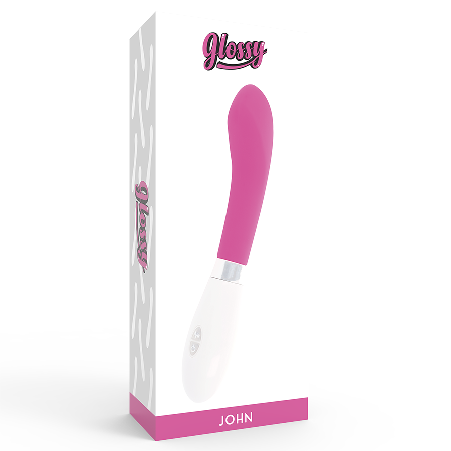 GLOSSY - JOHN VIBRADOR ROSA - Kanerotika SL