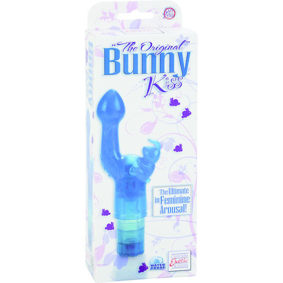 CALIFORNIA EXOTICS - THE ORIGINAL CONEJITO VIBRADOR KISS AZUL - Kanerotika SL