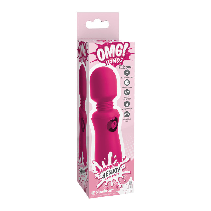 OMG - ENJOY VIBRADOR WAND ROSA - Kanerotika SL