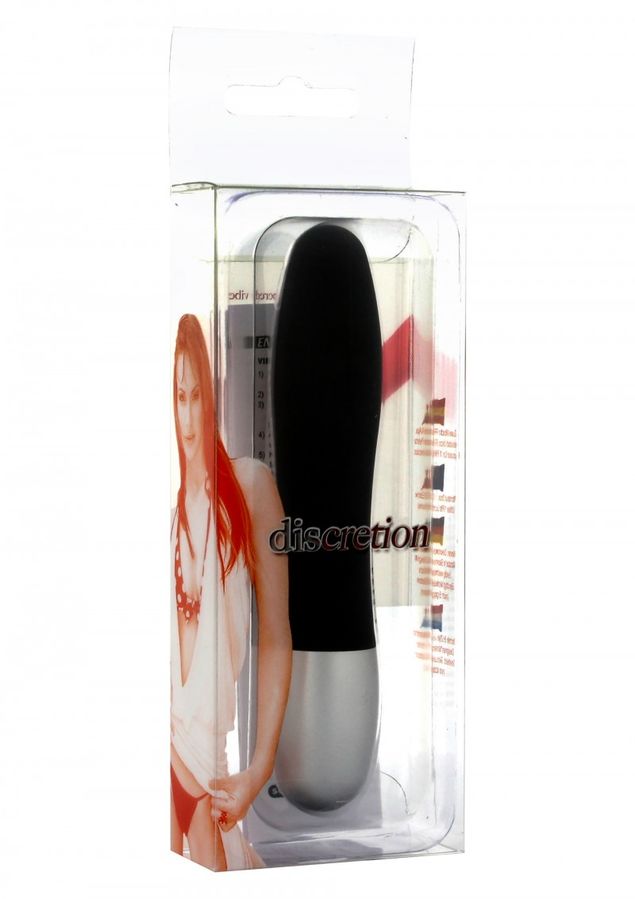 SEVEN CREATIONS - DISCRETION VIBRADOR NEGRO - Kanerotika SL