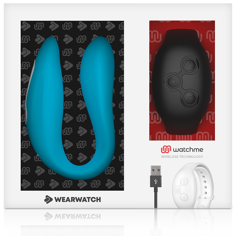 WEARWATCH - VIBRADOR DUAL TECHNOLOGY WATCHME AÑIL / AZABACHE - Kanerotika SL