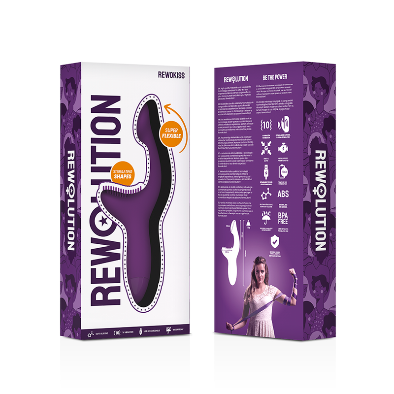 REWOLUTION - REWOKISS VIBRADOR ESTIMULADOR PUNTO A - Kanerotika SL