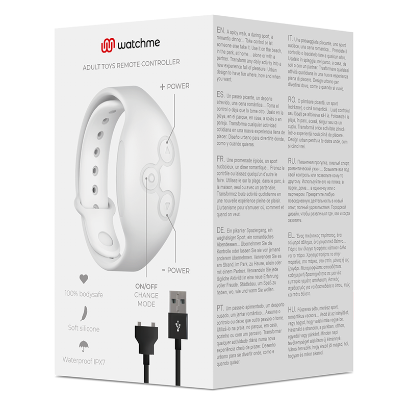 WATCHME - RELOJ CONTROL REMOTO WIRELESS TECHNOLOGY NÍVEO - Kanerotika SL