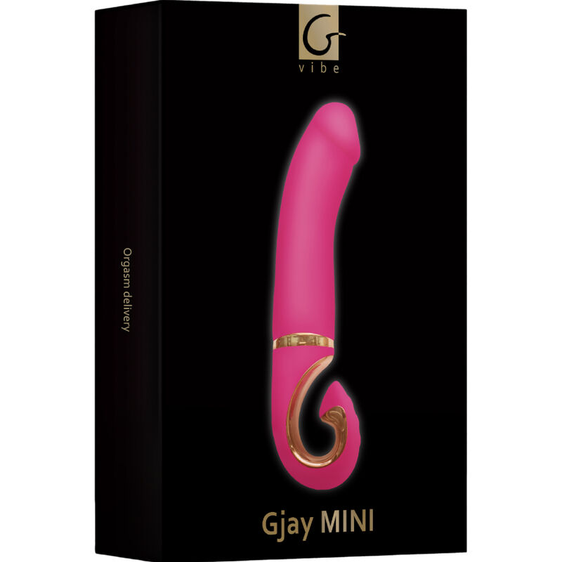 G-VIBE - GJAY MINI VIBRADOR SILICIONA ROSA - Kanerotika SL