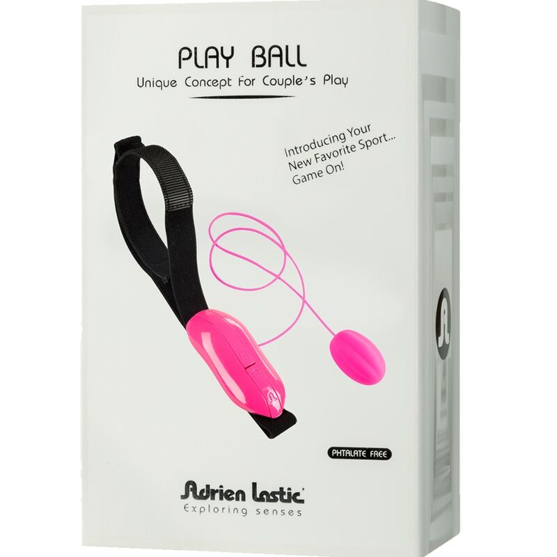 ADRIEN LASTIC - PLAY BALL MINI HUEVO VIBRADOR PARA PAREJAS ROSA - Kanerotika SL