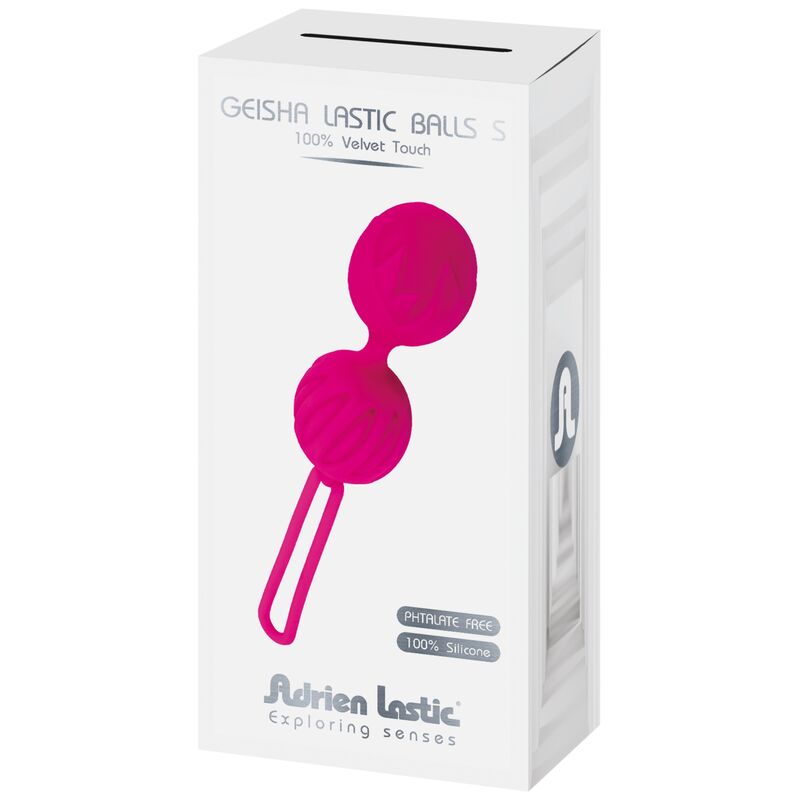 ADRIEN LASTIC - GEISHA LASTIC BOLAS SILICONA TALLA S FUCSIA - Kanerotika SL