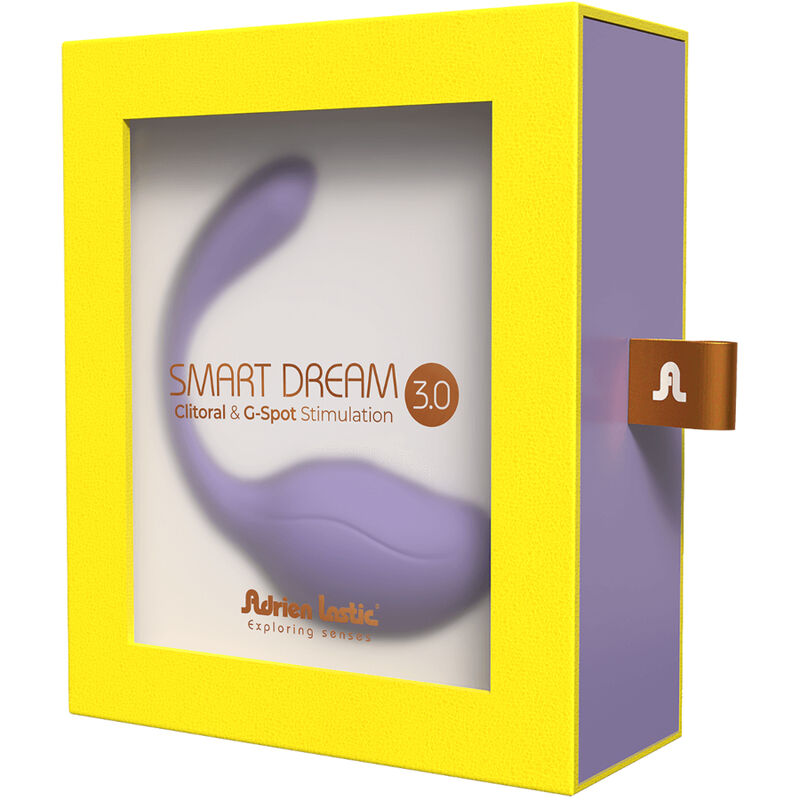 ADRIEN LASTIC - SMART DREAM 3.0 ESTIMULADOR CLITORIS & G-SPOT CONTROL REMOTO VIOLETA - APP GRATUITA - Kanerotika SL