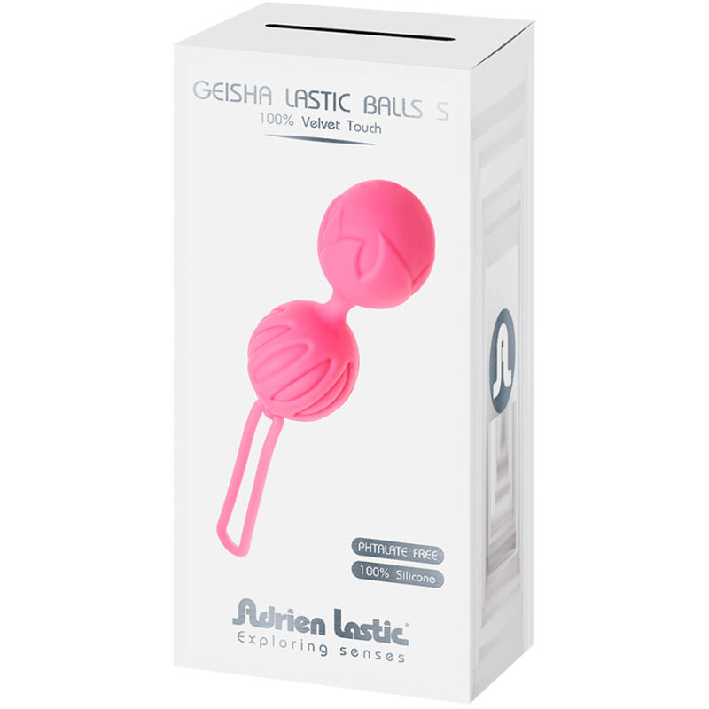 ADRIEN LASTIC - GEISHA LASTIC BOLAS SILICONA TALLA S ROSA - Kanerotika SL