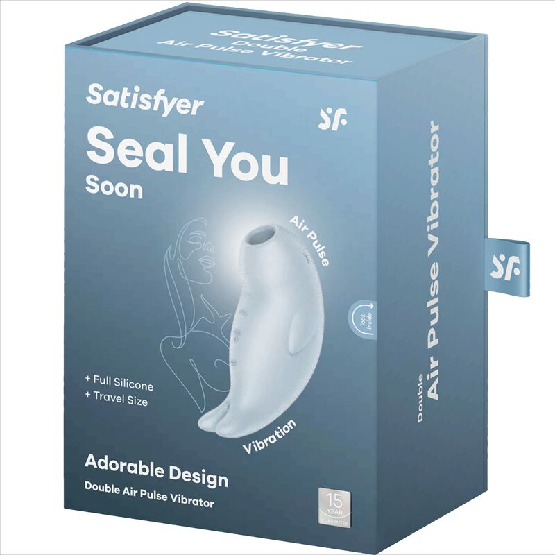 SATISFYER - SEAL YOU SOON SUCCIONADOR DE CLITORIS - Kanerotika SL