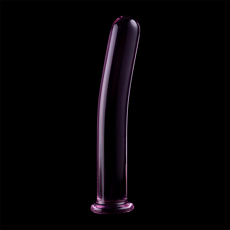 NEBULA SERIES BY IBIZA - MODELO 8 DILDO CRISTAL BOROSILICATO 14.5 X 2 CM ROSA - Kanerotika SL