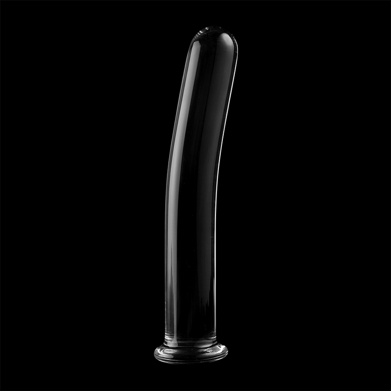 NEBULA SERIES BY IBIZA - MODELO 9 DILDO CRISTAL BOROSILICATO 15.5 X 2.5 CM TRANSPARENTE - Kanerotika SL