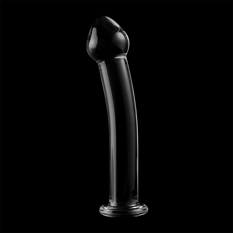 NEBULA SERIES BY IBIZA - MODELO 11 DILDO CRISTAL BOROSILICATO 16 X 3 CM TRANSPARENTE - Kanerotika SL