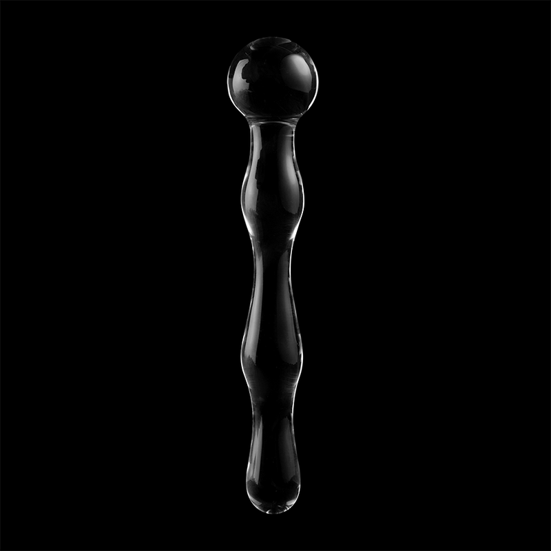 NEBULA SERIES BY IBIZA - MODELO 13 DILDO CRISTAL BOROSILICATO 18 X 3.5 CM TRANSPARENTE - Kanerotika SL