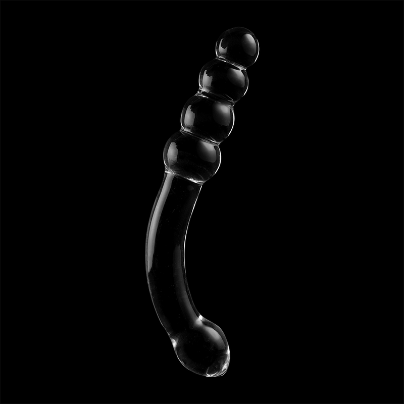 NEBULA SERIES BY IBIZA - MODELO 14 DILDO CRISTAL BOROSILICATO 18.5 X 3 CM TRANSPARENTE - Kanerotika SL