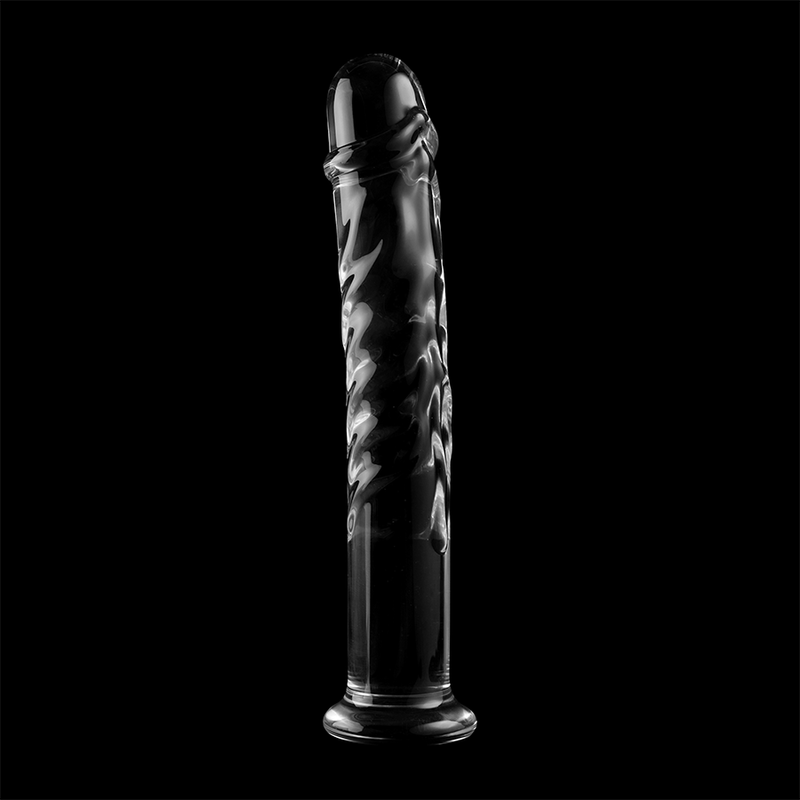 NEBULA SERIES BY IBIZA - MODELO 16 DILDO CRISTAL BOROSILICATO 18.5 X 3 CM TRANSPARENTE - Kanerotika SL