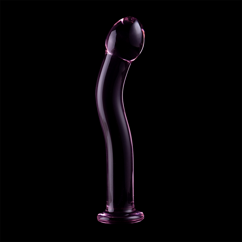 NEBULA SERIES BY IBIZA - MODELO 18 DILDO CRISTAL BOROSILICATO 18.5 X 3.5 CM ROSA - Kanerotika SL