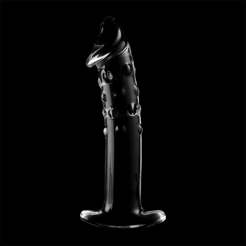 NEBULA SERIES BY IBIZA - MODELO 19 DILDO CRISTAL BOROSILICATO 18.5 X 4 CM TRANSPARENTE - Kanerotika SL