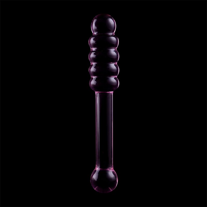 NEBULA SERIES BY IBIZA - MODELO 20 DILDO CRISTAL BOROSILICATO 20.5 X 3 CM ROSA - Kanerotika SL