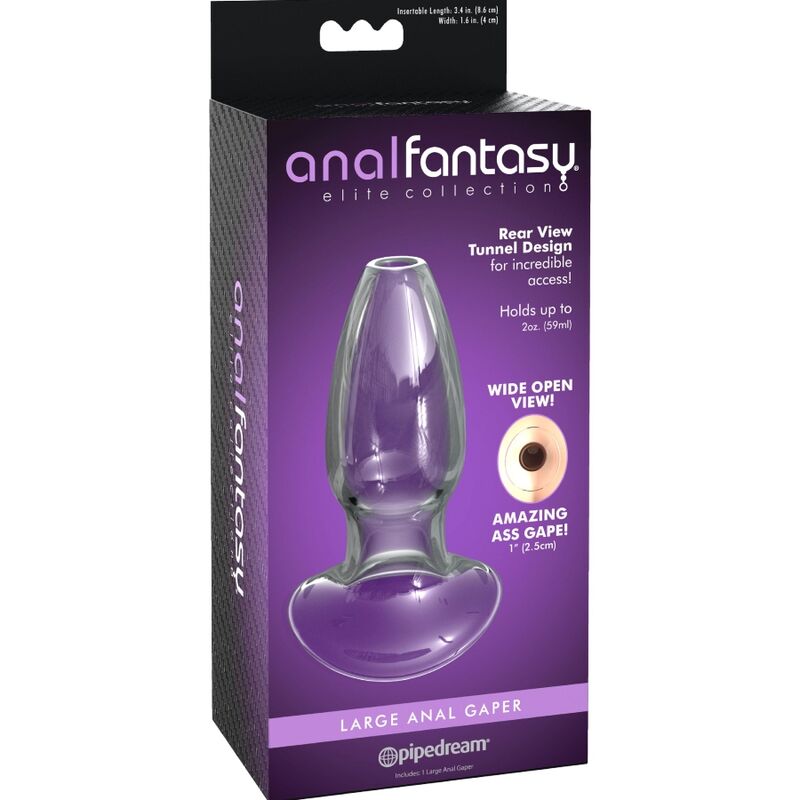 ANAL FANTASY ELITE COLLECTION - DILATADOR ANAL GAPER CRISTAL TALLA M - Kanerotika SL