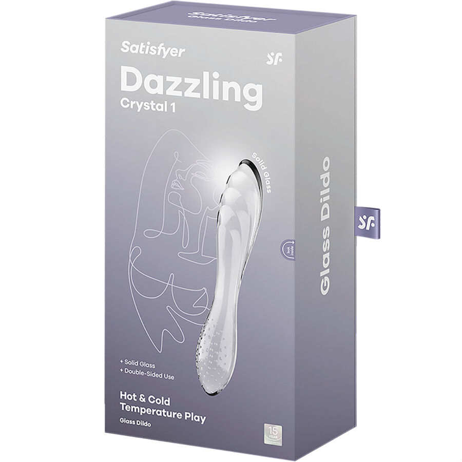 SATISFYER - DAZZLING CRYSTAL TRANSPARENTE - Kanerotika SL