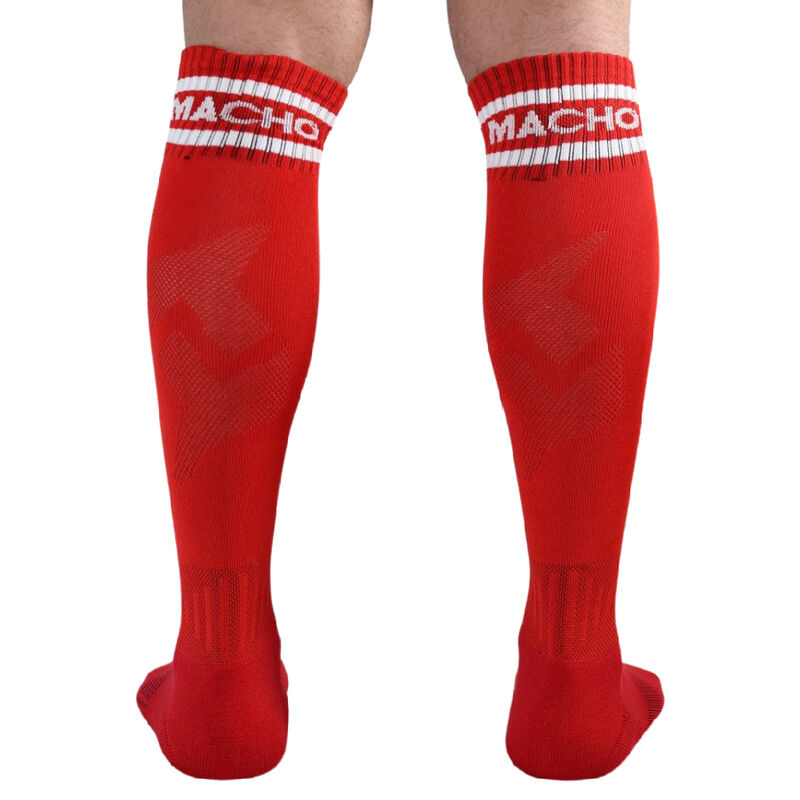 MACHO - CALCETINES LARGOS TALLA UNICA ROJO - Kanerotika SL