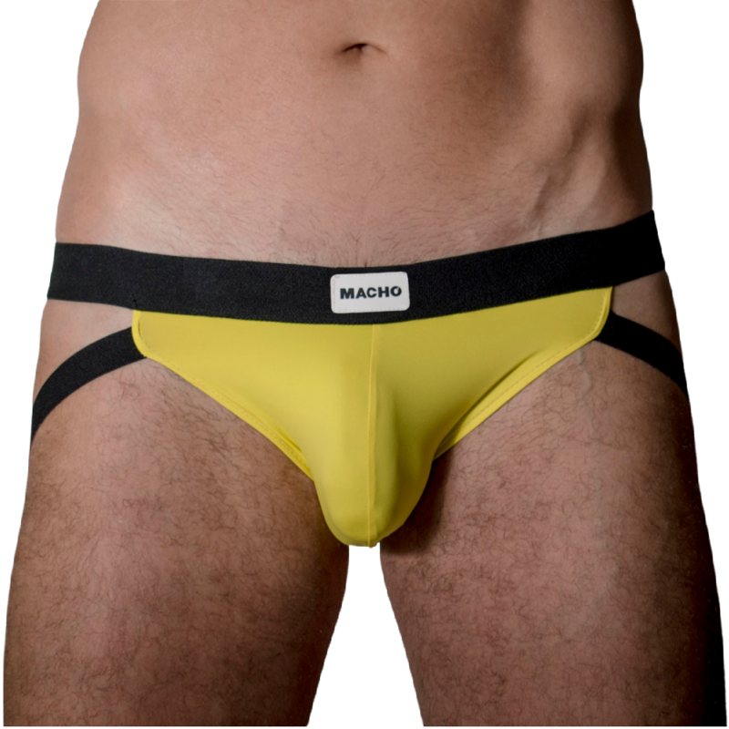 MACHO - MX22A SUSPENSORIO AMARILLO L/XL - Kanerotika SL