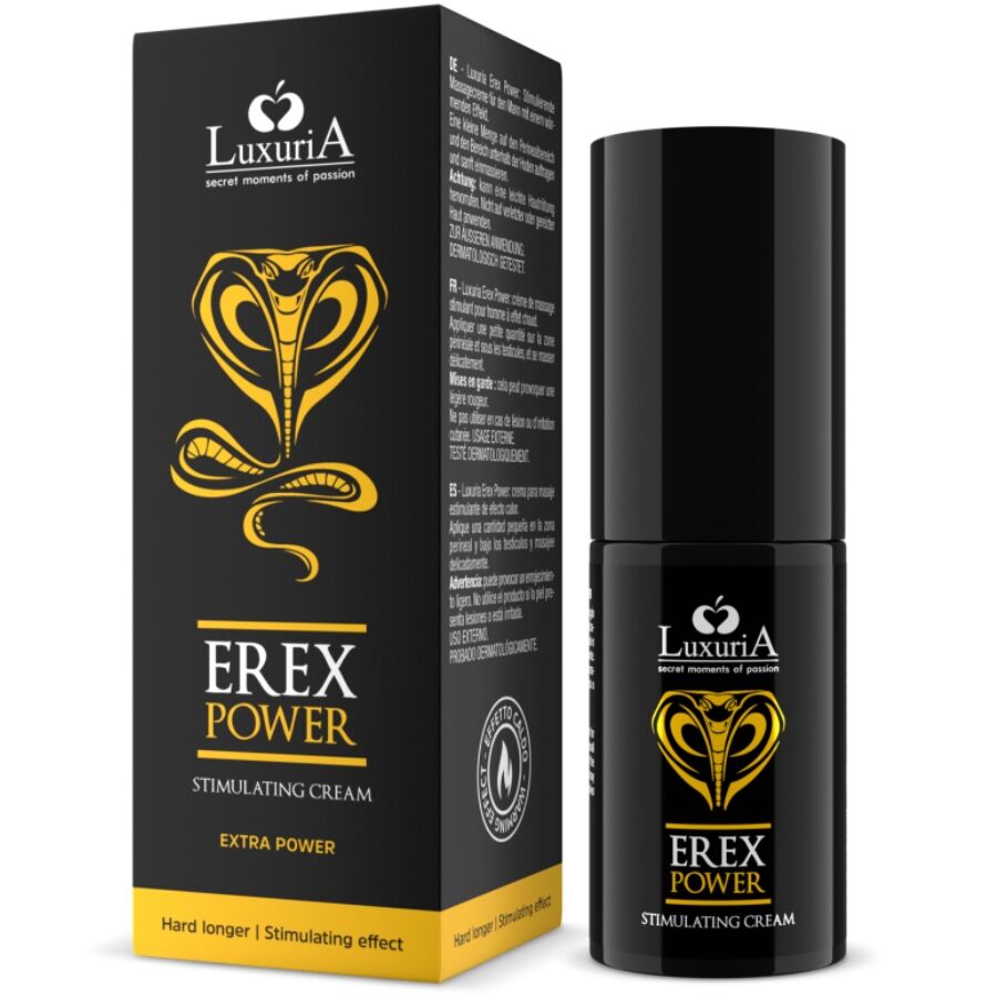 INTIMATELINE LUXURIA - EREX POWER CREMA DE ERECCION 30 ML - Kanerotika SL