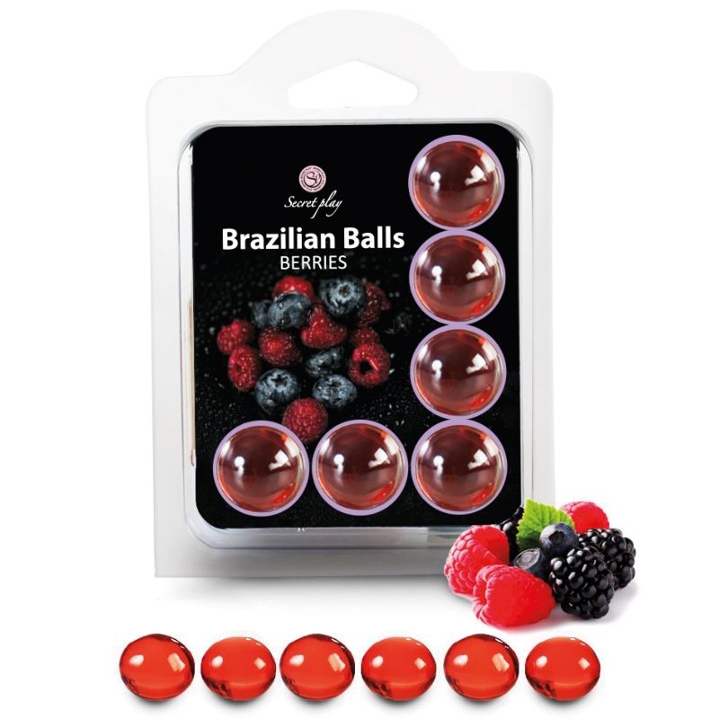 SECRETPLAY - BRAZILIANS BALLS FRUTAS DEL BOSQUE - Kanerotika SL