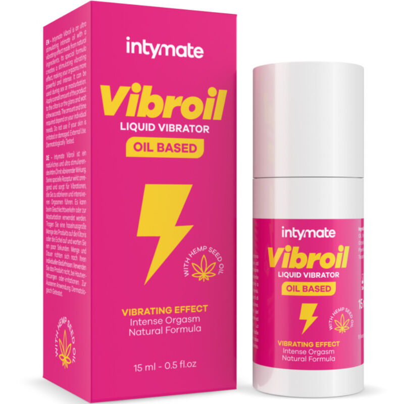 INTIMATELINE INTYMATE - VIBROIL ACEITE INTIMO PARA ELLA EFECTO VIBRADOR 15 ML - Kanerotika SL