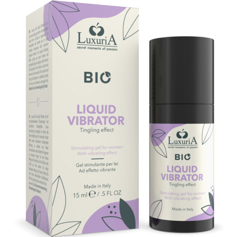 INTIMATELINE LUXURIA - BIO GEL ESTIMULANTE PARA ELLA EFECTO VIBRADOR 15 ML - Kanerotika SL