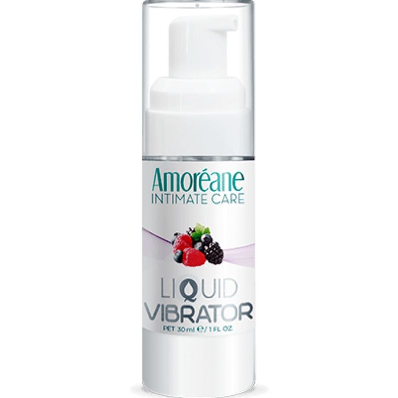 AMOREANE - LIQUIDO VIBRADOR FRUTOS ROJOS 30 ML - Kanerotika SL