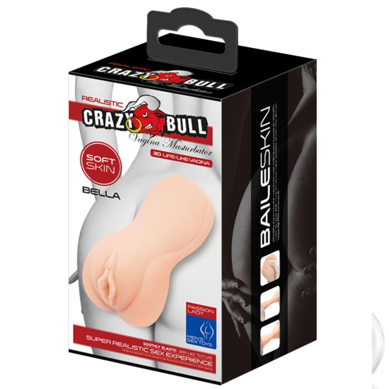 CRAZY BULL - BELLA MASTUBADOR EN FORMA DE VAGINA - Kanerotika SL