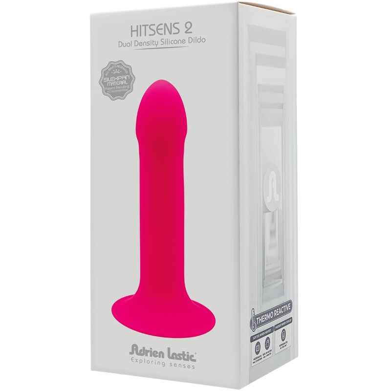 ADRIEN LASTIC - HITSENS 2 DILDO SILICONA ROSA - Kanerotika SL