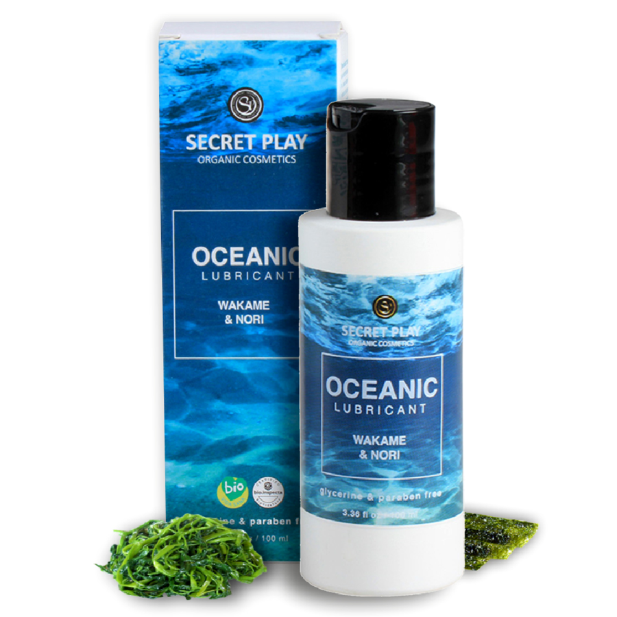 SECRETPLAY - LUBRICANTE ORGANICO OCEANIC 100ML - Kanerotika SL