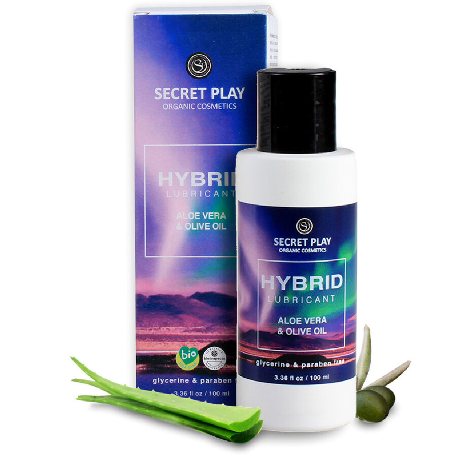 SECRETPLAY - LUBRICANTE ORGANICO HIBRIDO 100 ML - Kanerotika SL