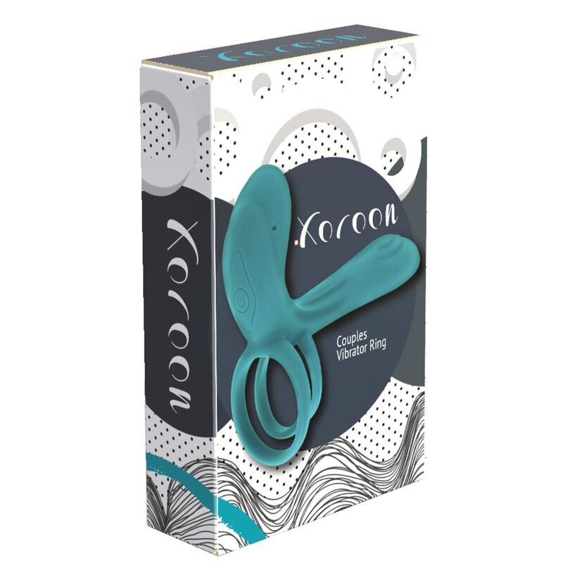 XOCOON - ANILLO VIBRADOR PARA PAREJAS VERDE - Kanerotika SL