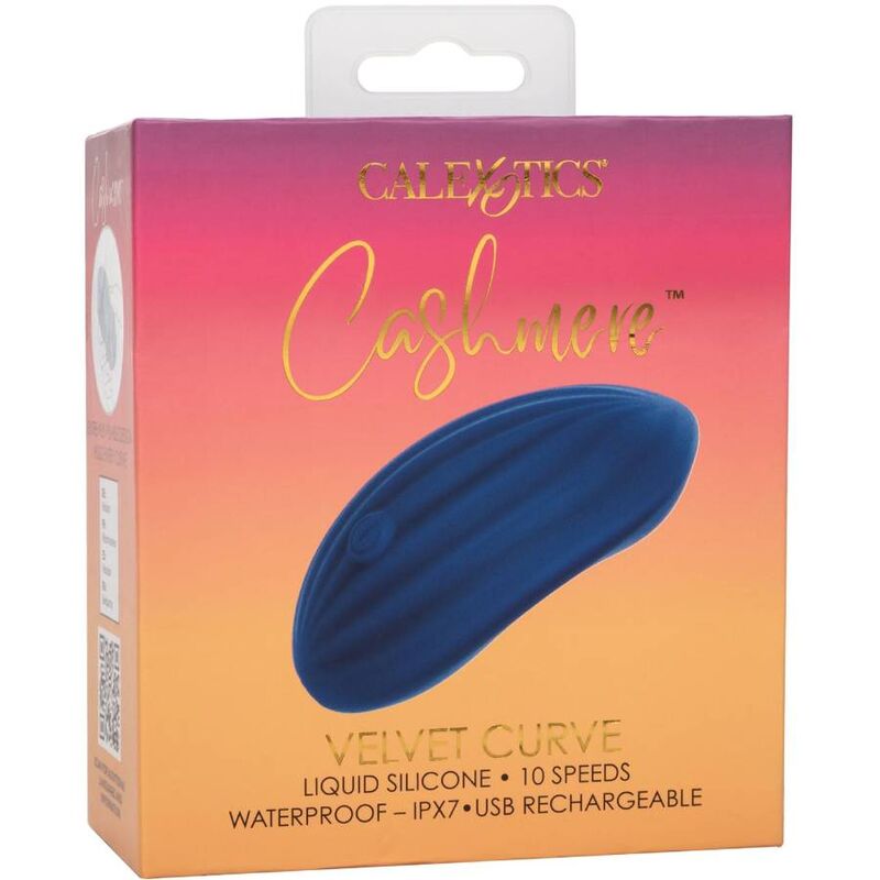 CALEXOTICS - CASHMERE VELVET CURVE AZUL - Kanerotika SL