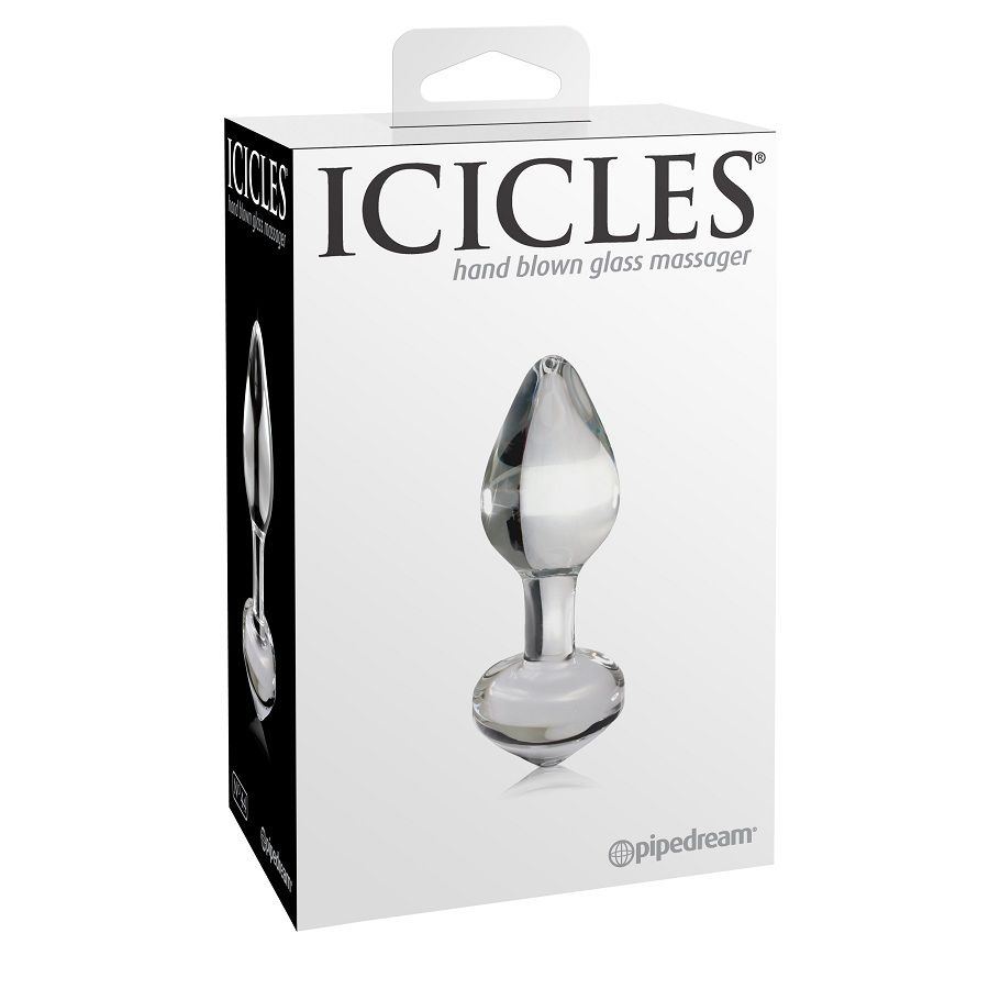 ICICLES - N. 44 PLUG TRANSPARENTE - Kanerotika SL