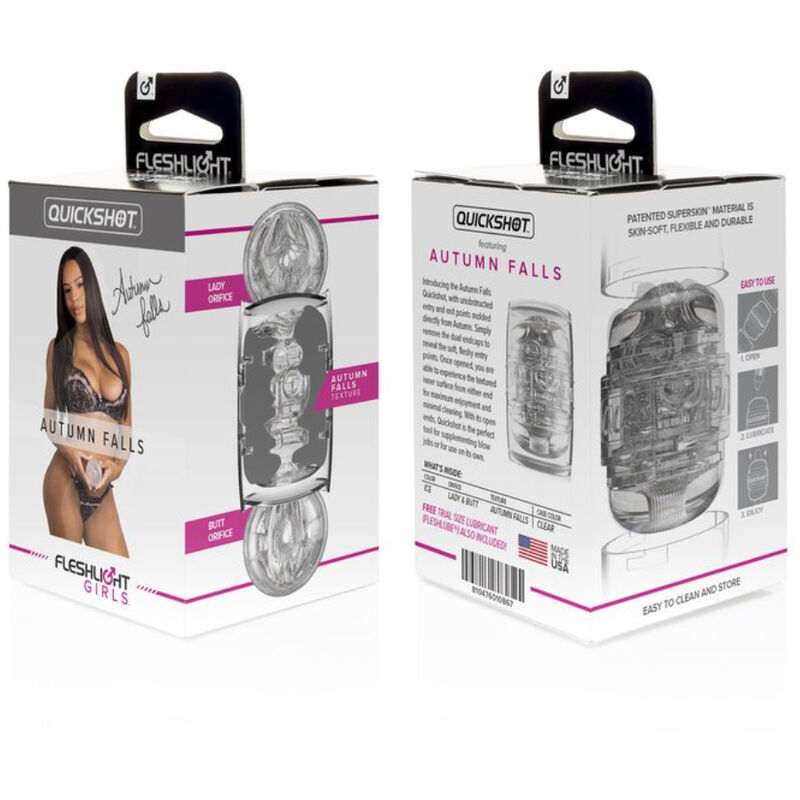 FLESHLIGHT - QUICKSHOT MASTURBADOR DOBLE AUTUMN FALLS - Kanerotika SL