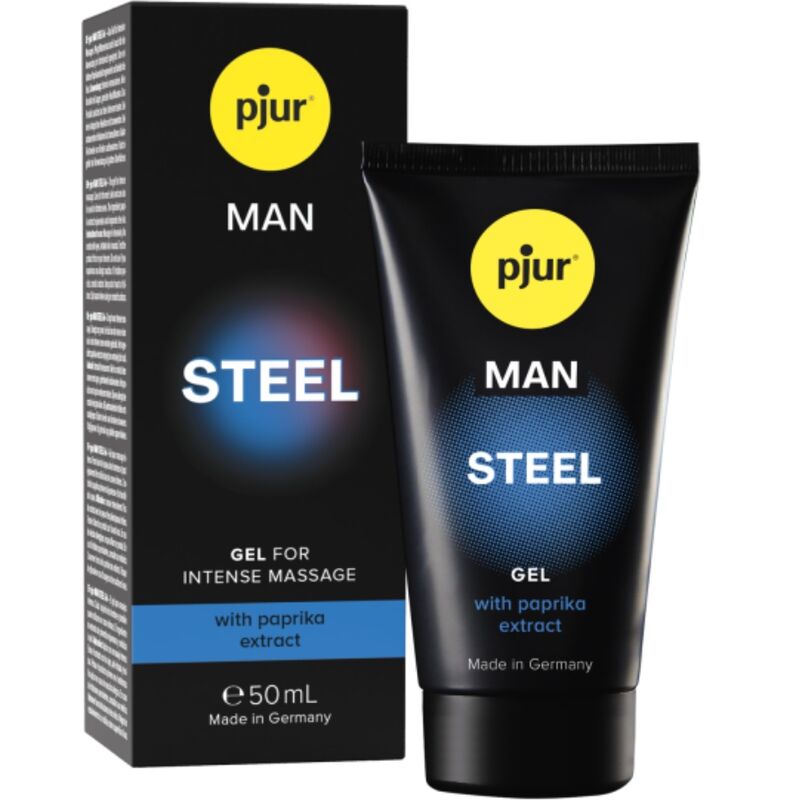 PJUR - MAN STEEL GEL ESTIMULANTE 50 ML - Kanerotika SL